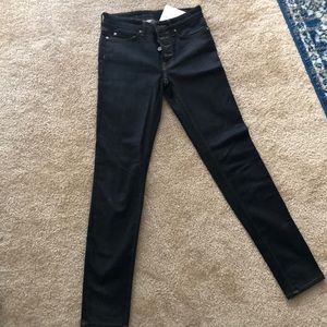 Allsaints button past fit jeans size 26 PRISTINE